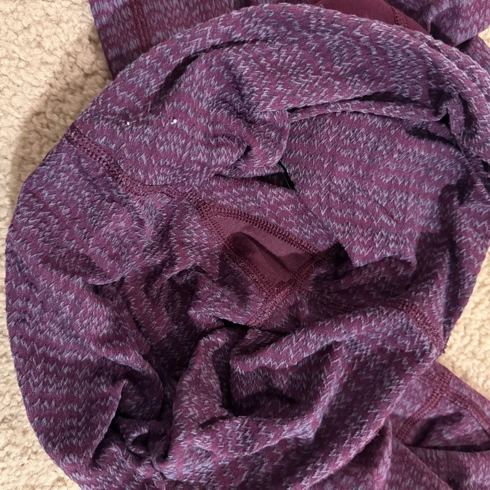 Lululemon Athletica Plum Leggings - Picture 2 of 9